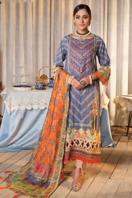 Bagh E Bahar Shasha 3 Piece Suit