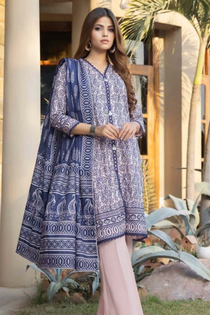 Gul Ahmed Lawn 3 Piece Suit