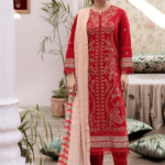 Rashk Embroidered Lawn 24  by Johra D6